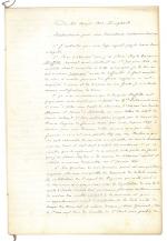 NAPOLEON Ier.
Manuscrit autographe, copie ancienne du testament : 
- 14...